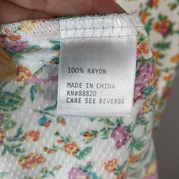 Cynthia Rowley 2 piece set tank top and maxi skirt size small floral print - Picture 11 of 16